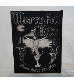 Mercyful Fate Nuns Have No Fun 1982 Backpatch Giant Back Patch Rückenaufnäher Aufnäher King Diamond