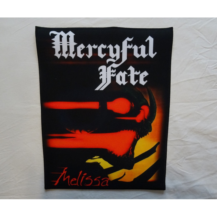 Mercyful Fate Melissa Backpatch Giant Back Patch Rückenaufnäher Aufnäher King Diamond
