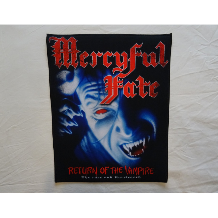 Mercyful Fate Backpatch Return of the Vampire Giant Back Patch Rückenaufnäher Aufnäher King Diamond
