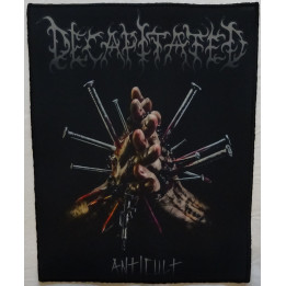 Decapitated Anticult Backpatch Giant Back Patch Rückenaufnäher Aufnäher