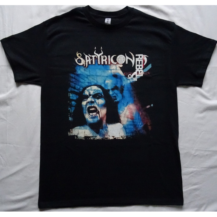 Satyricon Rebel Extravaganza Official T-Shirt True Norway Black Metal