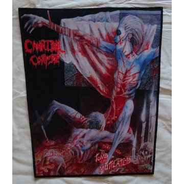Cannibal Corpse Patch Tomb of the Mutilated Giant BackPatch Rückenaufnäher Aufnäher