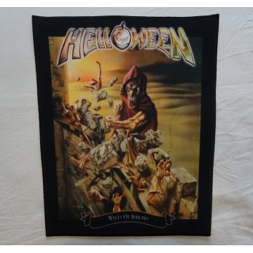 Helloween BackPatch Walls Of Jericho BackPatch Giant Back Patch Rückenaufnäher Aufnäher