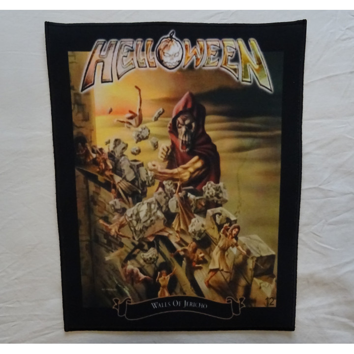 Helloween BackPatch Walls Of Jericho BackPatch Giant Back Patch Rückenaufnäher Aufnäher