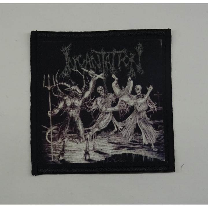 Incantation Blasphemous Cremation Patch Backpatch Rückenaufnäher Aufnäher Death Metal