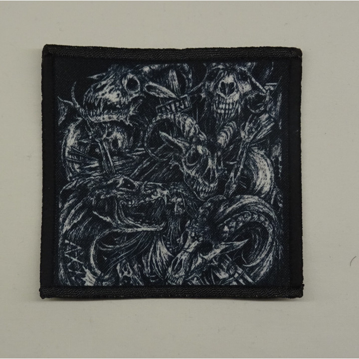 Incantation INRI Goat Blasphemous Cremation Patch Backpatch Rückenaufnäher Aufnäher Death Metal