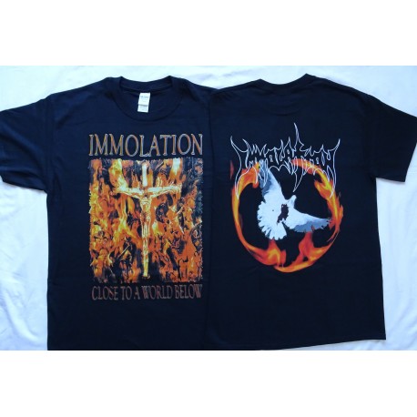 Immolation Official T-Shirt Close To a World Below Metal Classic From the Death Metal 