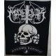 Marduk Legion Backpatch Skull Totenkopf Black Metal Giant Back Patch Rückenaufnäher Aufnäher