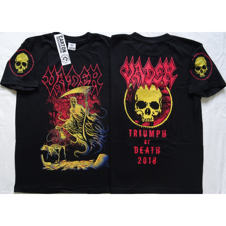 Vader Triumph of Death Official T-Shirt Tibi et Igni Death Thrash Metal