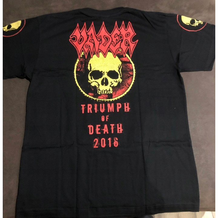 Vader Triumph of Death Official T-Shirt Tibi et Igni Death Thrash Metal