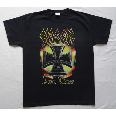 Vader Iron Times Official T-Shirt Death Thrash Metal