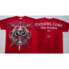 Motörhead Since 1975 Live To Win Totum Dependeat Everything Louder Than Everything Else Official Red All Print T-Shirt Lemmy