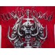 Motörhead Since 1975 Live To Win Totum Dependeat Everything Louder Than Everything Else Official Red All Print T-Shirt Lemmy