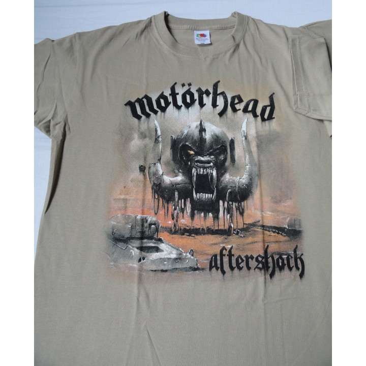 Motörhead Aftershock Official T-Shirt Everything Louder Than Everything Else Lemmy Forever