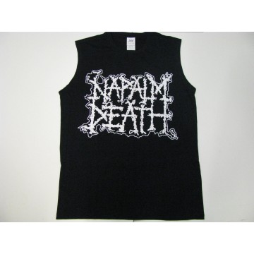 Napalm Death Official Top Tank Legend Hard Core Grind Core Death Metal Punk Rock