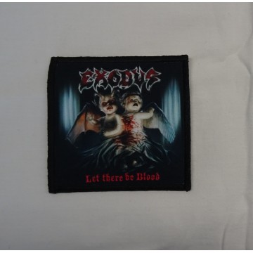 Exodus Let there be Blood Patch Rückenaufnäher Aufnäher