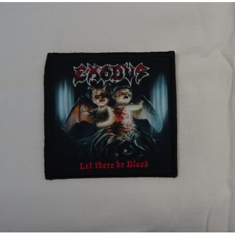 Exodus Let there be Blood Patch Rückenaufnäher Aufnäher