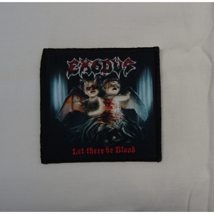 Exodus Let there be Blood Patch Rückenaufnäher Aufnäher
