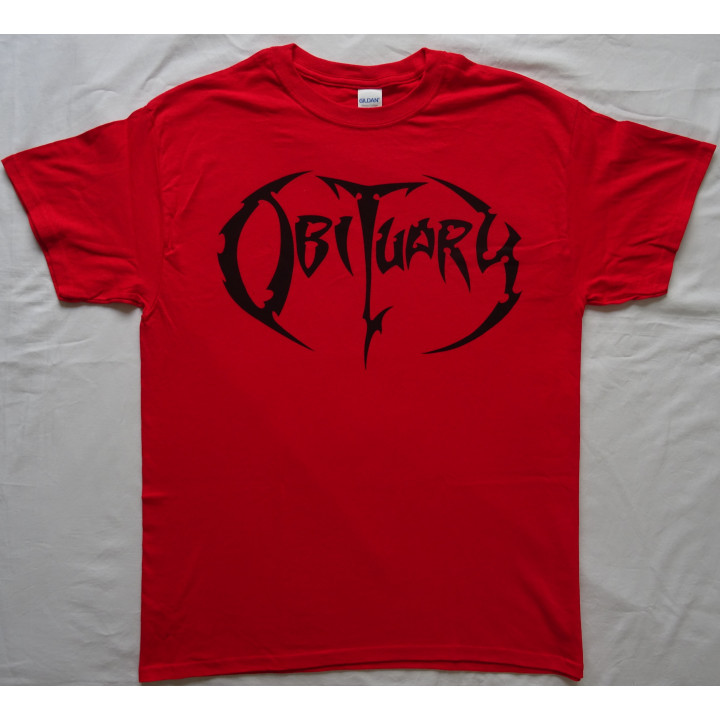 Obituary Florida Death Metal Dying Of Everything T-Shirt Red Official 