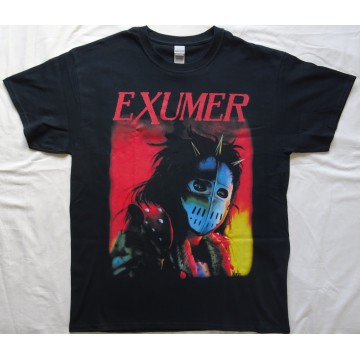 Exumer Possessed by Fire Old Skull Thrash Metal T-Shirt Black Official