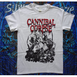 Cannibal Corpse Pile of Skulls Size XXL Official T-Shirt Brutal Death Metal Real Photo (No Foto Shop)