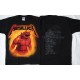 Metallica Jump in the Fire Lyrics Official Original Vintage Black T-Shirt Classic Thrash Metal