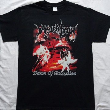 Immolation Dawn Of Possession Immolation Classic Death Metal Debut Album Official T-Shirt The Dawn Has Come
