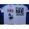 Marduk Fuck Me Jesus Official White T-Shirt Black Fucking Metal 
