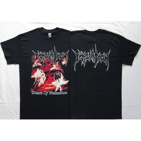 Immolation Dawn Of Possession Immolation Classic Death Metal Debut Album Official T-Shirt The Dawn Has Come