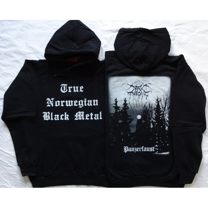  DarkThrone Panzerfaust Dark Throne True Norwegian Black Metal Official Hoodie Kapuzenjacke