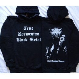 DarkThrone Transilvanian Hunger Dark Throne True Norwegian Black Metal Official Hoodie Kapuzenjacke All Size Alle Größe 