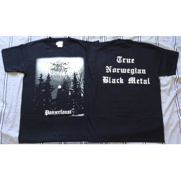 DarkThrone Panzerfaust Dark Throne True Norwegian Black Metal Official T-Shirt 