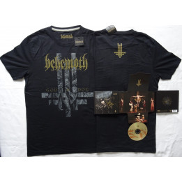 Behemoth I Loved You At Your Darkest Limited Gold Edition Media DigiBook CD Deluxe Edition+Autographs+Official T-Shirt God=Dog