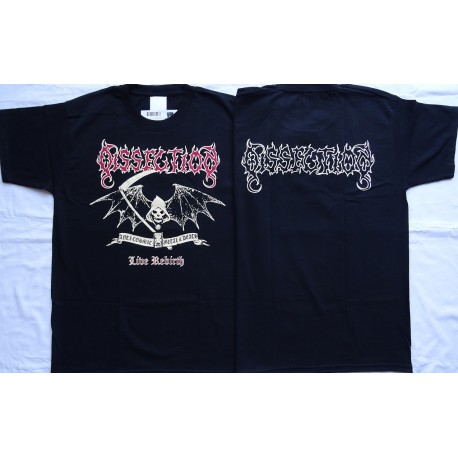 DISSECTION Live Rebirth Anti Cosmic Metal of Death OFFICIAL T-SHIRT UNIQUE