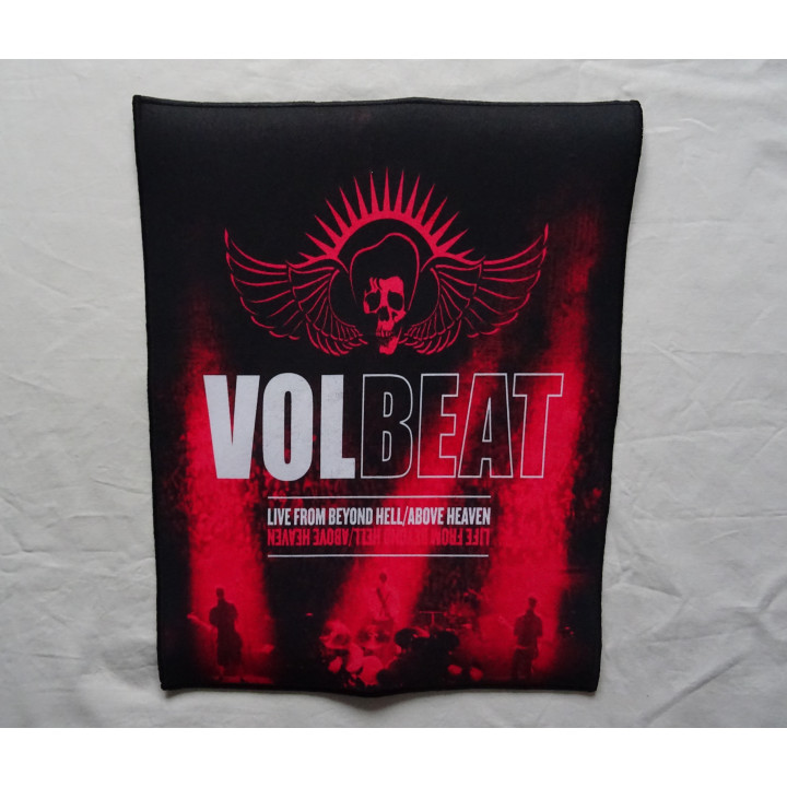 Volbeat Live From Beyond Hell/Above Heaven Backpatch Giant Back Patch Rückenaufnäher Aufnäher