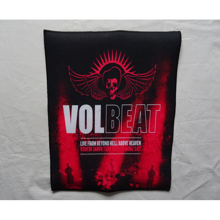 Volbeat Live From Beyond Hell/Above Heaven Backpatch Giant Back Patch Rückenaufnäher Aufnäher