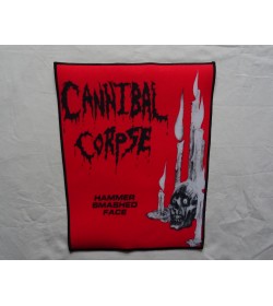 Cannibal Corpse Hammer Smashed Face Backpatch Giant Back Patch Rückenaufnäher Aufnäher