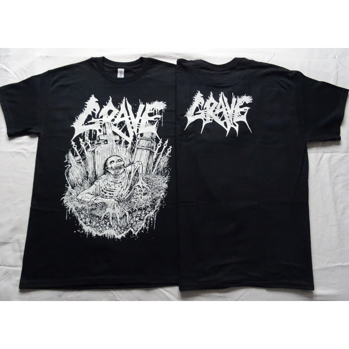 Grave Autopsied 1989 Demo T-Shirt Sweden Old School Death Metal