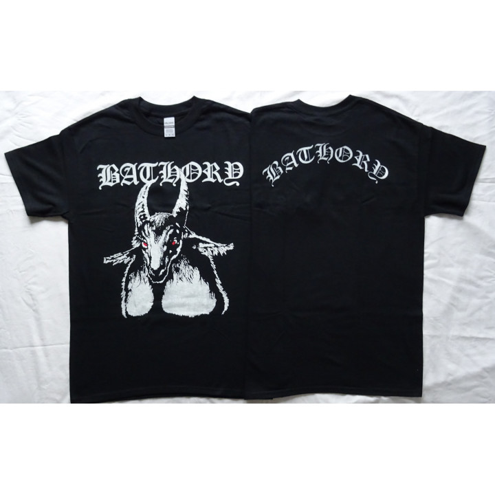 Bathory Goat Official T-Shirt Quorthon Seth Legend of Black Metal 