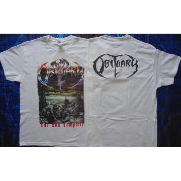  	Obituary The End Complete Official Original Merchandise T-Shirt Unique Florida Death Metal