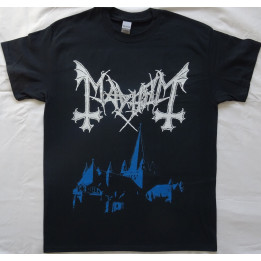 Mayhem De Mysteriis Dom Sathanas Official T-Shirt True Norwegian Black Metal 