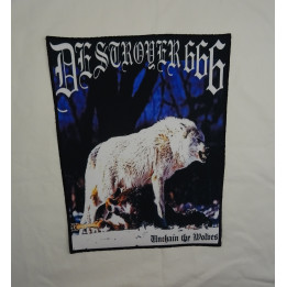 Deströyer 666 Unchain the Wolves Destroyer666 BackPatch Rückenaufnäher