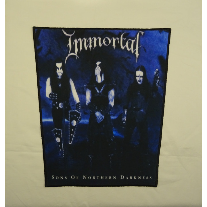 Immortal Sons Of Northern Darkness BackPatch Giant Back Patch Rückenaufnäher Aufnäher