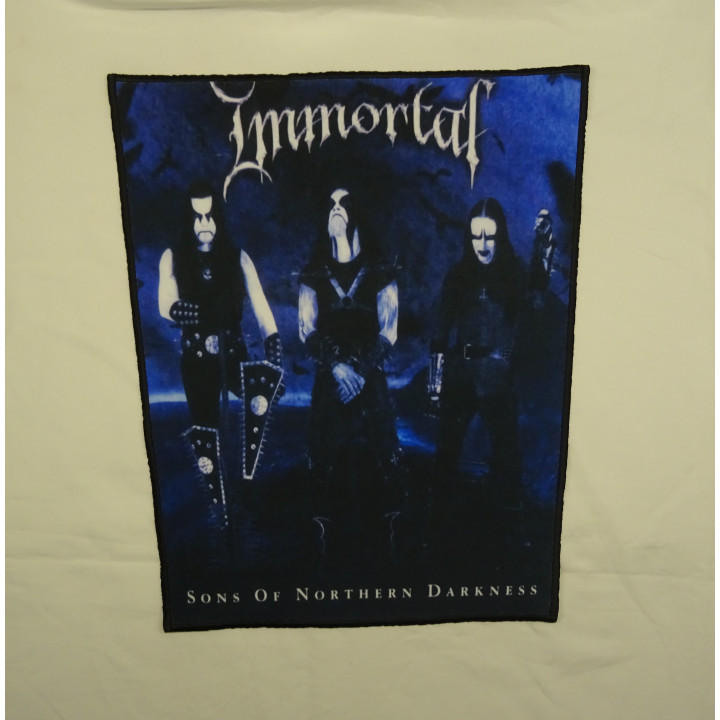 Immortal Sons Of Northern Darkness BackPatch Giant Back Patch Rückenaufnäher Aufnäher