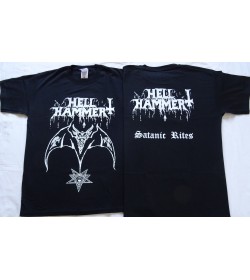 Hellhammer Satanic Rites Official T-Shirt Cult Black Metal Celtic Frost Triptykon