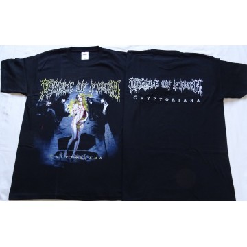 Cradle Of Filth Cryptoriana The Seductiveness of Decay Official Original T-Shirt Black Metal