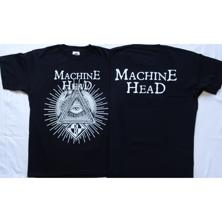 Machine Head Eye Official T-Shirt Of Kingdom and Crown Original Official T-Shirt 