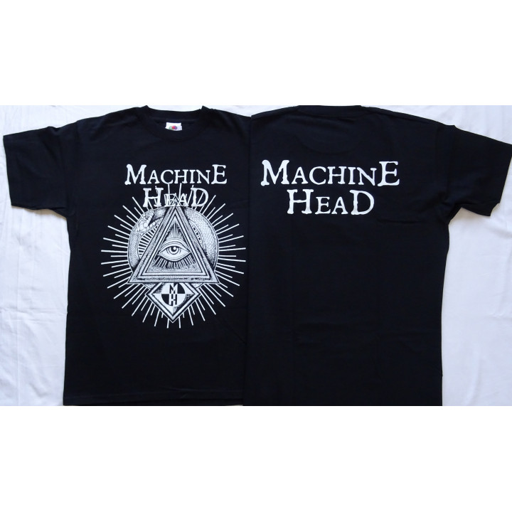 Machine Head Eye Official T-Shirt Of Kingdom and Crown Original Official T-Shirt 