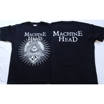 Machine Head Eye Official T-Shirt Of Kingdom and Crown Original Official T-Shirt 