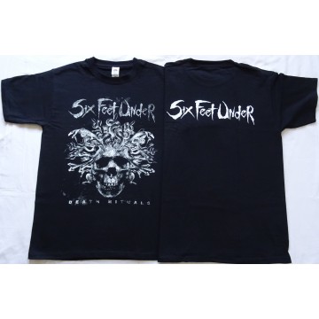 Six Feet Under Death Rituals Official Original T-Shirt Death Metal 